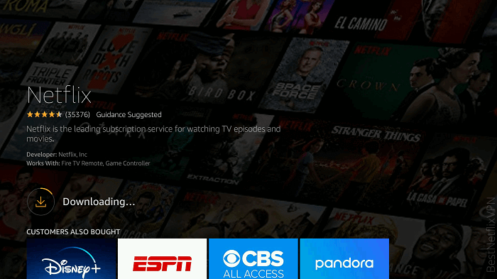 Setup Netflix on Firestick