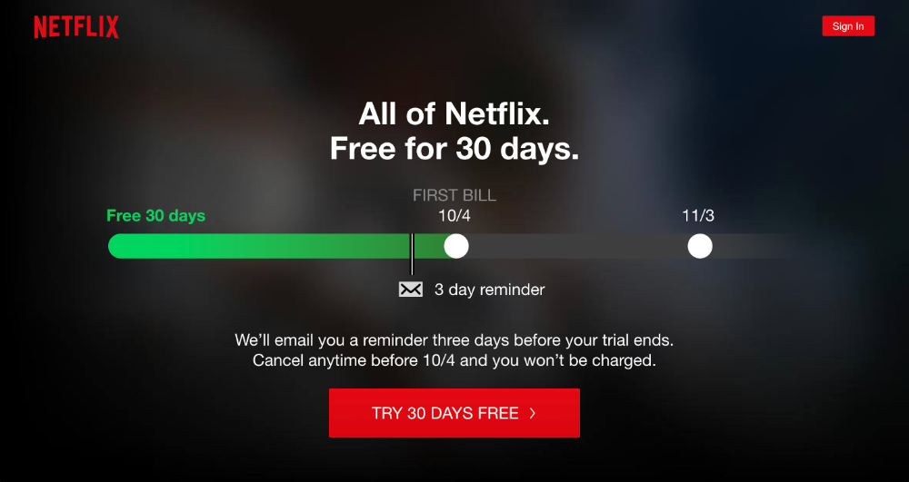 free Netflix