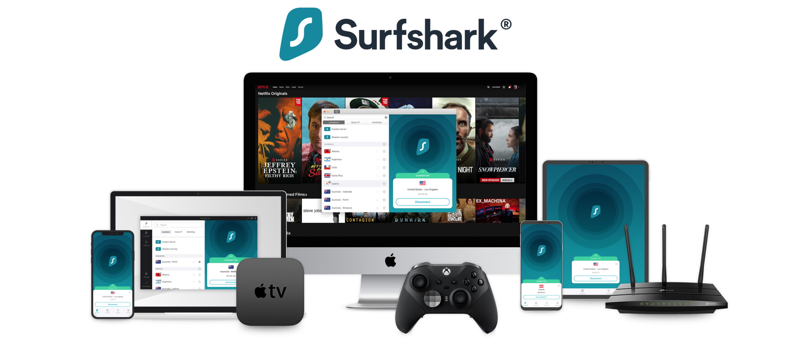 surfshark Compatibility with multiple devices