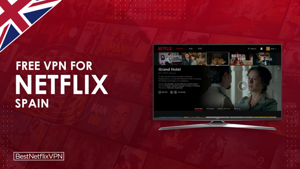 Free VPN For Netflix Spain-UK